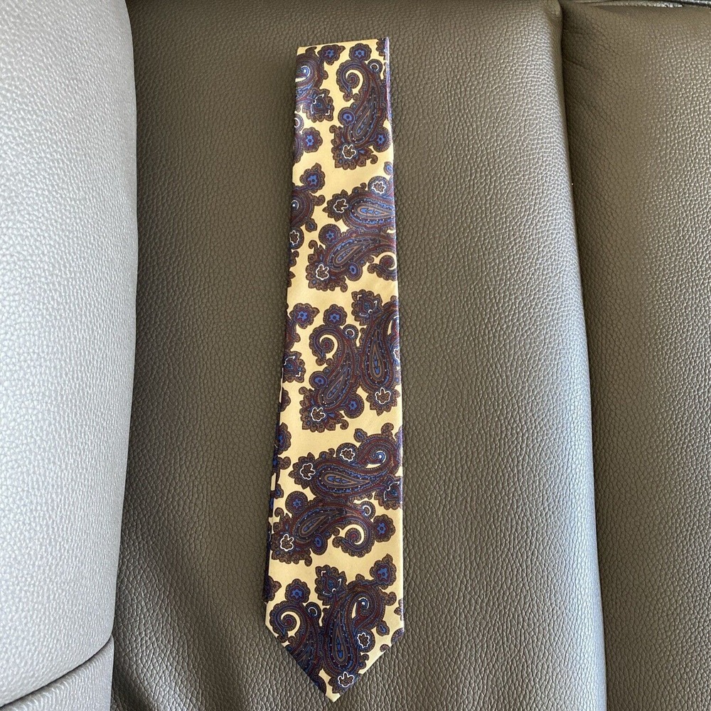 Delmani Made In Italy - New York - Classic Paisley - Colorful 3 Inch